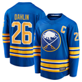 Gdoa B.Sabres #26 Rasmus Dahlin Royal Home Captain Patch Breakaway Stitched Jerseys