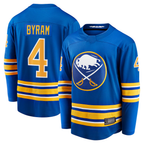 Gdoa B.Sabres #4 Bowen Byram Royal Home Breakaway Stitched Jerseys
