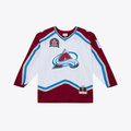 Gdoa C.Avalanche Joe Sakic Mitchell & Ness White 1995 Power Play Jerseys