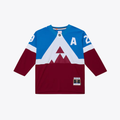 Gdoa C.Avalanche Nathan MacKinnon Mitchell & Ness Blue 2020 Power Play Jerseys