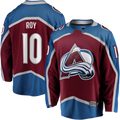 Gdoa C.Avalanche #10 Nicolas Roy Burgundy Home Breakaway Jerseys
