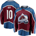 Gdoa C.Avalanche #10 Nicolas Roy Burgundy Home Breakaway Jerseys