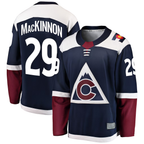 Gdoa C.Avalanche #29 Nathan MacKinnon Navy Breakaway Jerseys