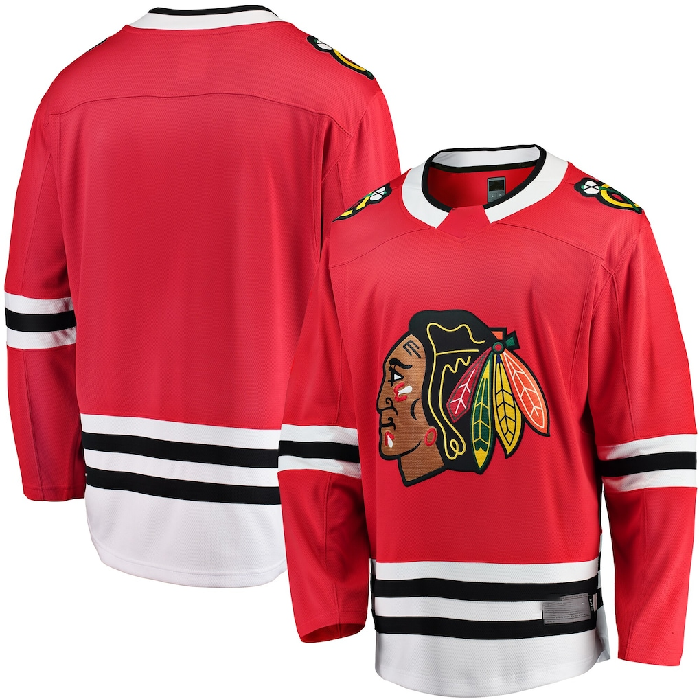 Gdoa C.Blackhawks Red Breakaway Home Jerseys