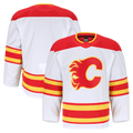 Gdoa C.Flames White Away Authentic Pro Jerseys