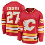 Gdoa C.Flames #27 Matt Coronato Red Home Breakaway Jerseys