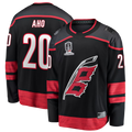 Gdoa C.Hurricanes #20 Sebastian Aho Black 2026 Stanley Cup Champions Home Breakaway Stitched Jerseys
