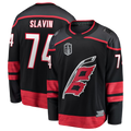 Gdoa C.Hurricanes #74 Jaccob Slavin Black 2026 Stanley Cup Final Home Breakaway Stitched Jerseys