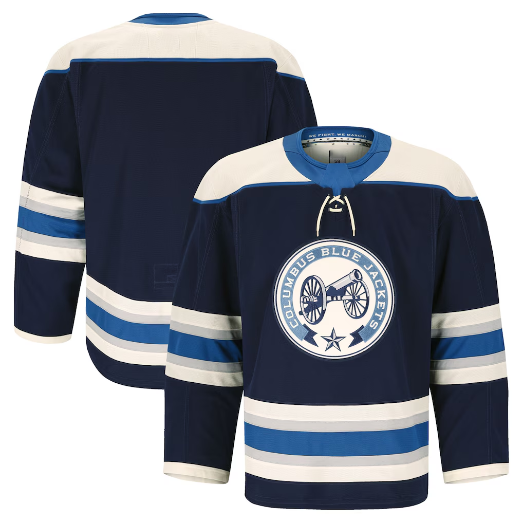 Gdoa CB.Jackets Navy Alternate Authentic Pro Jersey