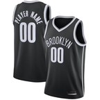 Johmsee Custom B.Nets Black Swingman Jerseys - Icon Edition
