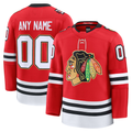 Gdoa Custom C.Blackhawks Red Centennial Premium Jerseys