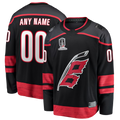 Gdoa Custom C.Hurricanes Black 2026 Stanley Cup Champions Home Breakaway Custom Stitched Jerseys