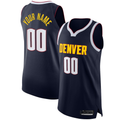 Edoa Custom D.Nuggets Navy 2020-21 Authentic Jerseys - Icon Edition