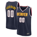 Edoa Custom D.Nuggets Navy Fast Break Jerseys - Icon Edition