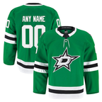 Gdoa Custom D.Stars Kelly Green Home Authentic Pro Jerseys