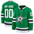 Gdoa Custom D.Stars Kelly Green Home Premium Jerseys