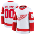 Gdoa Custom D.Red wings White Away Premium Jerseys