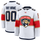 Gdoa Custom F.Panthers White Away Premium Jerseys