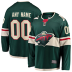 Gdoa Custom M.Wild Green Home Breakaway Jerseys