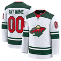 Gdoa Custom M.Wild White Away Premium Jerseys
