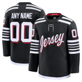 Gdoa Custom N.Jersey Devils Black Alternate Premium Jerseys