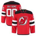 Gdoa Custom N.Jersey Devils Red Home Authentic Pro Jerseys