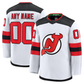Gdoa Custom N.Jersey Devils White Away Premium Jerseys