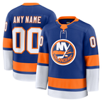 Gdoa Custom NY.Islanders Royal Home Premium Jerseys