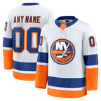 Gdoa Custom NY.Islanders White Away Premium Jerseys