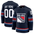 Gdoa Custom NY.Rangers Navy Alternate Premium Jerseys