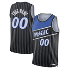Edoa Custom O.Magic Black Swingman Jerseys - Statement Edition
