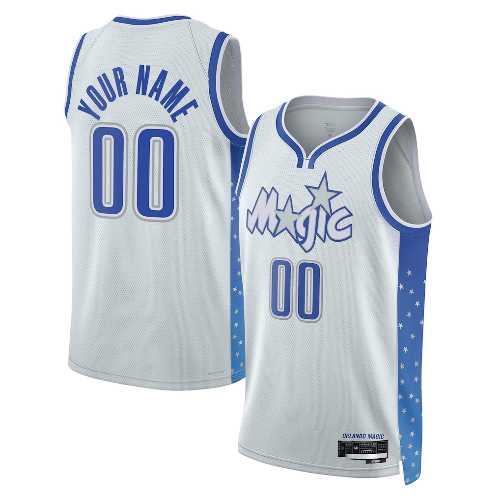 Edoa Custom O.Magic Silver 2025-26 City Edition Swingman Jerseys