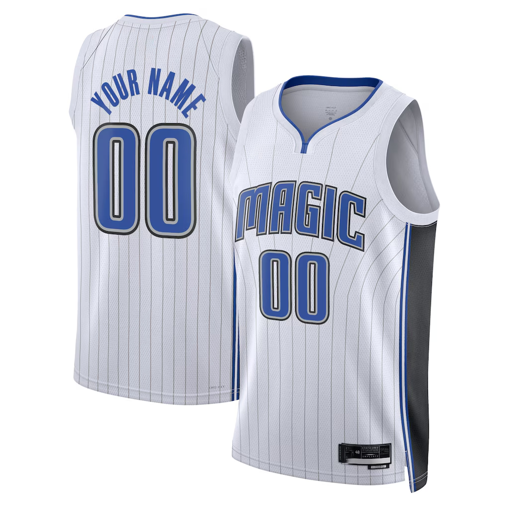 Edoa Custom O.Magic White Swingman Jerseys - Association Edition