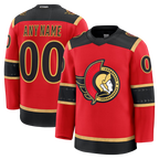 Gdoa Custom O.Senators Red Alternate Premium Jerseys