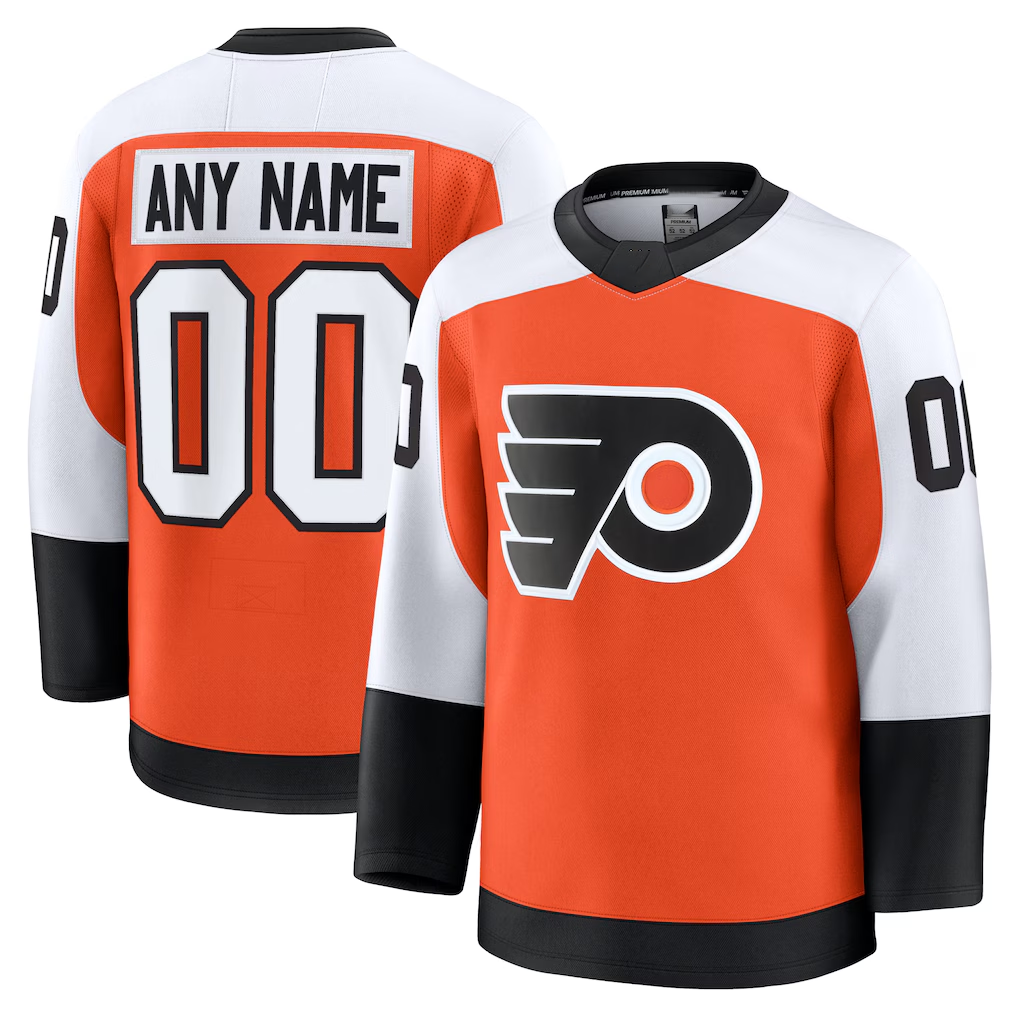 Gdoa Custom P.Flyers Orange Home Premium Jerseys
