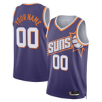 Edoa Custom P.Suns Purple Swingman Jerseys - Icon Edition