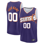 Edoa Custom P.Sunss Fanatics Purple Fast Break Jerseys - Icon Edition