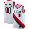 Edoa Custom PT.Blazers White 2020-2021 Swingman Jerseys - Association Edition