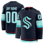 Gdoa Custom S.Kraken Deep Sea Blue Home Premium Jerseys