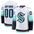 Gdoa Custom S.Kraken White Away Premium Jerseys