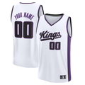 Edoa Custom S.kings Fanatics White Fast Break Jerseys - Association Edition
