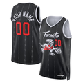 Edoa Custom T.Raptors Black 2025-26 City Edition Swingman Jerseys