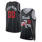 Edoa Custom T.Raptors Black 2025-26 City Edition Swingman Jerseys