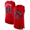 Edoa Custom T.Raptors Red 2020-21 Authentic Jerseys - Icon Edition