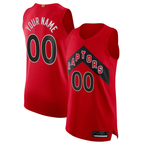 Edoa Custom T.Raptors Red 2020-21 Authentic Jerseys - Icon Edition