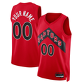 Edoa Custom T.Raptors Red Swingman Jerseys - Icon Edition