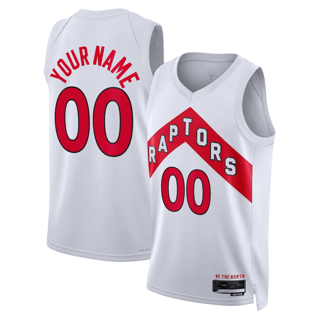 Edoa Custom T.Raptors White Swingman Jerseys - Association Edition