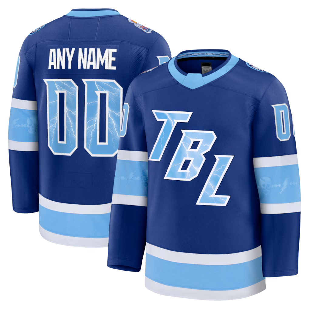 Gdoa Custom TB.Lightning Blue 2026 Stadium Series Premium Jerseys