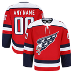 Gdoa Custom W.Capitals Red Alternate Authentic Pro Jerseys
