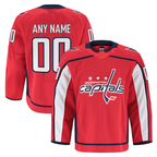 Gdoa Custom W.Capitals Red Home Authentic Pro Jerseys